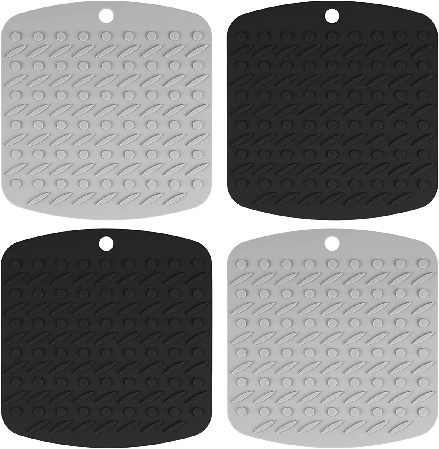 Silicone Kitchen Mat Trivet Pot Pan Pads Non Slip Heat Resistant Multipurpose 