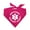 Hot Pink, variant on Emotional Support Animal Triangle Dog Bandana