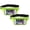 2 Pack Light Green, variant on Running Waist Pack Phone Holder Slim Workout Fanny Pack With Touchscreen Case Pocket