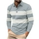thumbnail image 2 of Blusa y camisa de manga larga con cuello vuelto y botones para hombre, blusa de poliéster con cuello vuelto y botones, camisa de manga larga tipo cárdigan para hombre, 2 of 9