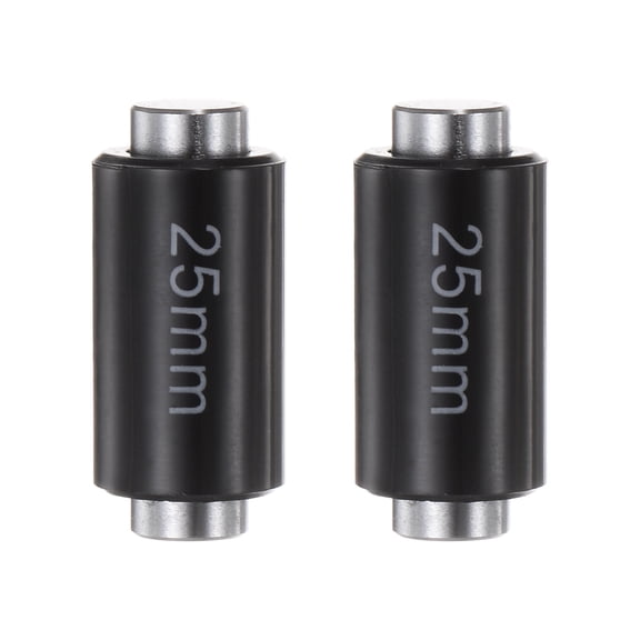 2pcs Standard Measuring Rod 25mm Caliper Micrometer Calibration Block Outside Micrometer Rod Bar