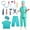 Surgeon, variant on TOPTIE Kids Costume, Doctor Role Play Dress-Up Set (9 Pcs), Halloween Costume with Accessories
