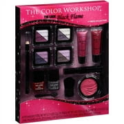 The Color Workshop The Look Black Flame Makeup Set, 17 pc