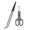 Black clip black twe, variant on Geemin Clear Catcher Clamp Reptiles Feeding Clamp Black Catching Tool for Secure Straight/Curved
