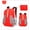 Orange, variant on Hiking Backpack Ultra Lightweight Waterproof Travel Backpack Packable Small Outdoor Bag Foldable Day Pack for Women Men(Gray)