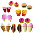 thumbnail image 4 of 2025 New 10 pcs Food Erasers for Classroom Prizes, Puzzle Eraser 3D Take Apart Food Pencil Erasers for Student Rewards, Class Treasure Box,Game Rewards,Party Favors, 4 of 7