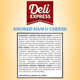Deli Express Smoked Ham & Cheese Sandwich Wedge, 4.6 oz, 1 Count