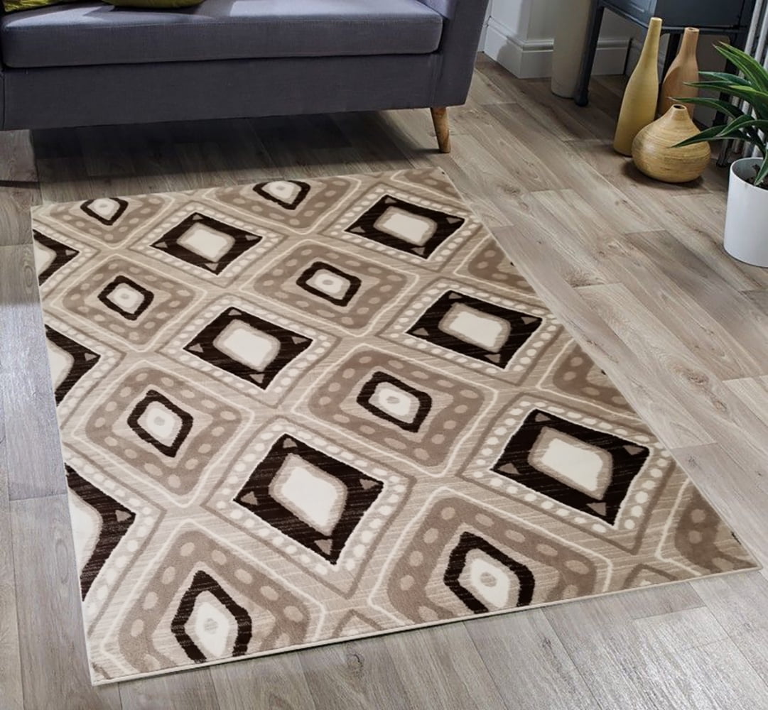 Homedora Design Contempo Rugs For Living Rooms,3009, Polypropylene Area