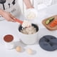 thumbnail image 3 of Horno microondas de oficina simple con cuchara de arroz, olla arrocera humeante, gran capacidad, doble capa, caja de almuerzo para cocinar sopa caliente, 3 of 6