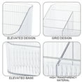 thumbnail image 4 of Organizador de brochas de maquillaje Dinheiro, con 5 compartimentos, caja de almacenamiento de escritorio, soporte para encimera, 17,5 x 15 x 11 cm, 4 of 5