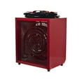 thumbnail image 1 of Comfort Zone Large Portable Fan Forced Industrial Workshop Space Heater, Red, 1 of 8