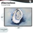 thumbnail image 5 of Stupell Industries Traditional Traditional Oyster View Black Framed Giclee Art, 30 x 20, by Petals Prints Design, 5 of 9