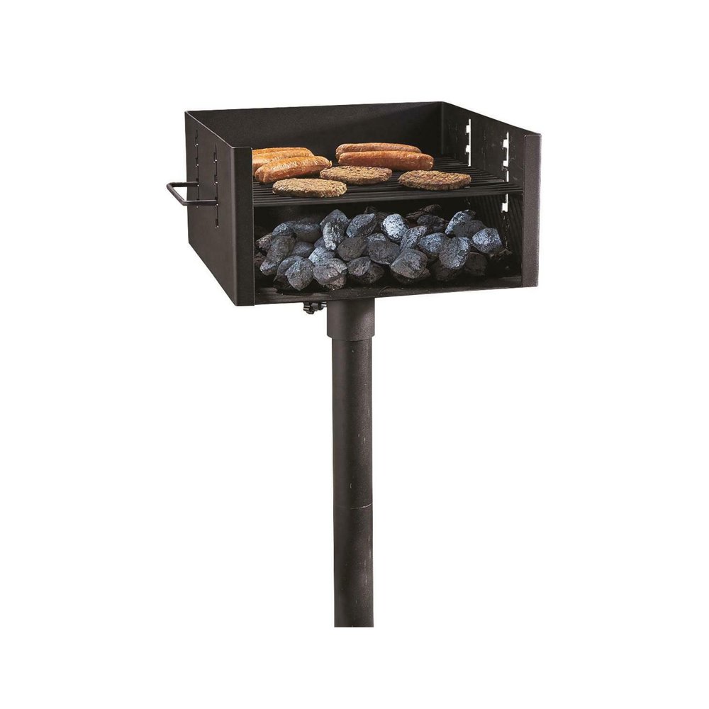Guide Gear Heavy Duty Extra Large Park Style Charcoal Grill with 4