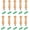 Wood, variant on 10‑Pack Screw‑On Solid Wood Wall Mount Peg Hooks, 1.96" x 0.7" Natural Wooden Shaker Pegs with Anchors for Coats Towels Bags DIY Projects