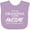 Lavender, variant on Inktastic Yeah My Grandma is Pretty Awesome Boys or Girls Baby Bib