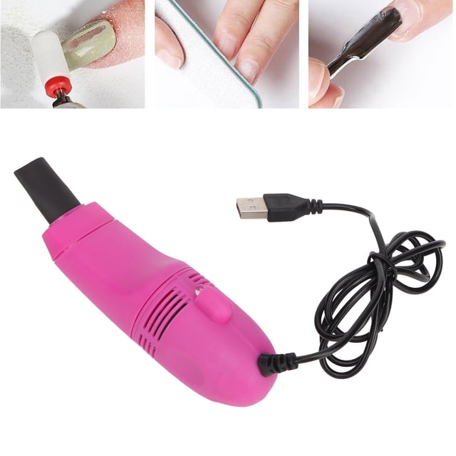 Mini Keyboard Cleaner, Handheld Large Suction Mini USB Vacuum Cleaner For Nail Art Computer Keyboard Camera Equipment