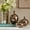 Bronze#8, variant on Wall Decor Mirrored Ceramic Decorative Vases 3-piece set Bronze 3-Piece,Modern Wall Art