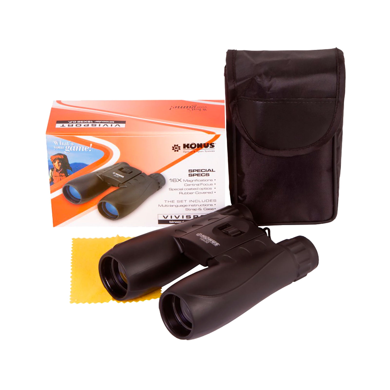KONUS Vivisport-2 16x32mm Compact Binoculars (2040)
