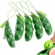 thumbnail image 2 of Juego de juguetes antiestrés de 6 piezas, llavero Edamame Squeeze-a-bean Soy Edamame Alivio del estrés Anti-ansiedad Juguete divertido de frijol, 2 of 5
