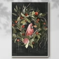 thumbnail image 2 of Christmas Cardinal II - Framed Gallery Wrapped Holiday Canvas - 25 x 37 - White Frame, 2 of 8