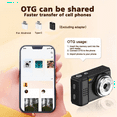 thumbnail image 7 of Mini Camera with Screen Indoor Home Outdoor 1080P Sports Portable Retro Small Camcorder Video Recorder for Beginner A, 7 of 7