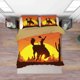 thumbnail image 3 of 3D Cowboy Knight Sunset Sky Quilt Cover Set Ropa de Cama Funda Nórdica Fundas de Almohada, 3 of 3