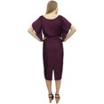 thumbnail image 4 of Bimba Plum Embroidered Moms Maternity Dress Nursing Gown Women's Sleepwear - 4, 4 of 6