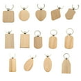 thumbnail image 4 of relayinert 1/2/3/5 Wood Key Chain Craft Blank Keyring Gift Personalized Pendant Hanging Outdoor Holder Handicraft Organizer Accessory Type 10 1 Pc, 4 of 6