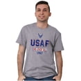 thumbnail image 4 of US Air Force Vintage One Over All Men's Graphic T Shirt Tees Brisco Brands S, 4 of 5