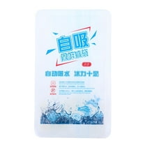 BIRANO 10pcs/set Reusable Dry Cold Ice Pack Gel Cooler Bag For Food Cans Wine Medical