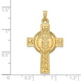 thumbnail image 3 of 14k Cross w/Air Force Insignia Pendant in 14k Yellow Gold, 3 of 3