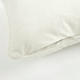 thumbnail image 4 of Lush Decor Neo Boucle Lumbar Throw Pillow Cover 2 Piece Set 14" W x 24" L White - Rectangle Pillow - Soft Fluffy Pillow Cover- Textured Decorative Pillows For Bed, Couch or Chair, 4 of 6