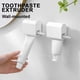 thumbnail image 1 of Xihbxyly Paletas No Reclamadas Exprimidor de Pasta de Dientes de Pared Exprimidor de Pasta de Dientes Manual Exprimidor de Pasta de Dientes Facial Lazy Cleanser Press Estante de Almacenamiento de Pas, 1 of 7