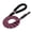 Purple, variant on Vibrant Life 6' Padded Handle Reflective Rope Leash, Black and White, M/L