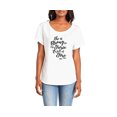 thumbnail image 2 of Hey You, Love 2X Women's Plus Size Handprinted White T-Shirt, "She is Fierce", 2 of 3