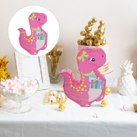 WINOMO Dinosaur Shape Pinata Vibrant Design Candy Pinata for Birthday Party 1Pack