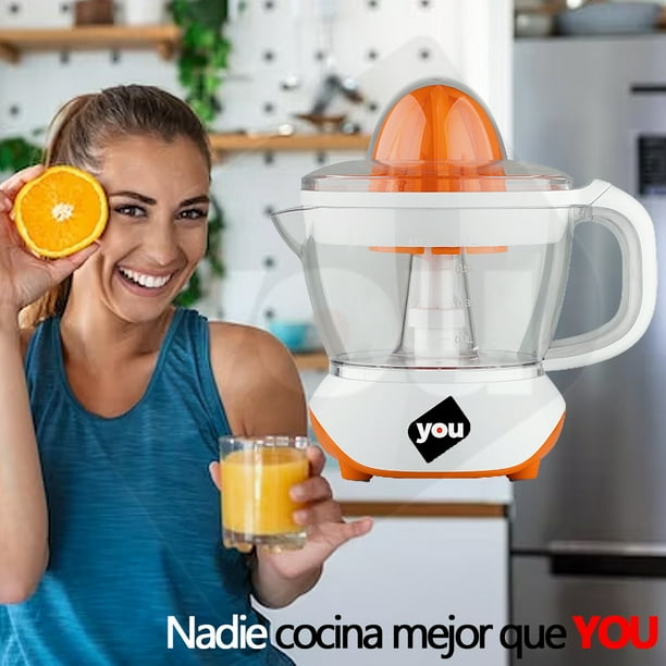Exprimidor De Jugos Naranja Electrico Extractor De 700ml 25w You Bodega Aurrera en linea