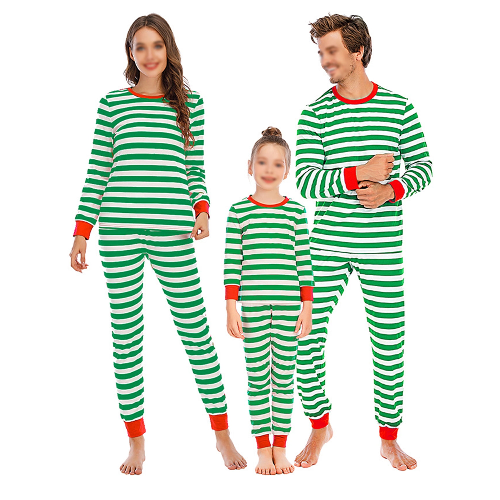 Mommy Dad Kids Christmas Spirit Long Sleeve Pjs Set Nightclothes Winter Sleepwear Clothing Set Funny Xmas Printed Casual Nightwear Loungewear Walmart