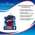 thumbnail image 7 of doctor who sticker: exterminate, 7 of 7