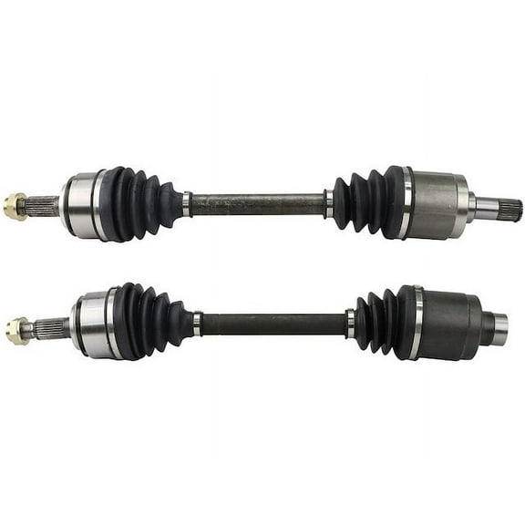 Front CV Axle Shaft Set of 2 - Compatible with 2006 - 2015 Honda Civic 1.8L 4-Cylinder 1.8L 4-Cylinder Manual Transmission 2007 2008 2009 2010 2011 2012 2013 2014
