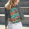 thumbnail image 5 of Easygdp Hawaii Palms Mochila de Lona Resistente para Laptop, Compatible con Laptops de 15 a 17 pulgadas, Ideal para Escuela, Trabajo y Viajes-Medium, 5 of 5