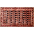 thumbnail image 1 of Ahgly Company Machine Washable Indoor Rectangle Traditional Rust Pink Area Rugs, 8' x 10', 1 of 7