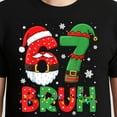 thumbnail image 3 of Bruh 67 Six Seven 6 7 Meme T-Shirt – Christmas Humor – Boys Santa Elf Celebration, 3 of 6