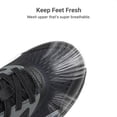 thumbnail image 4 of DREAM PAIRS Kids' Lightweight Athletic Sneakers Breathable Mesh Running Shoes with Hook-and-Loop Strap Comfortable Non-Slip Walking Shoes for Boys & Girls, 4 of 6