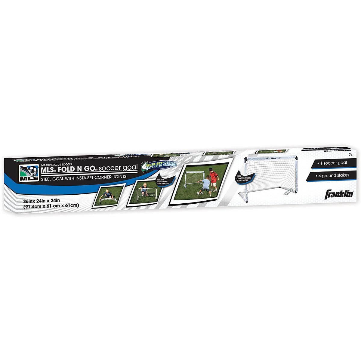 Franklin Sports MLS Fold N Go Soccer Set