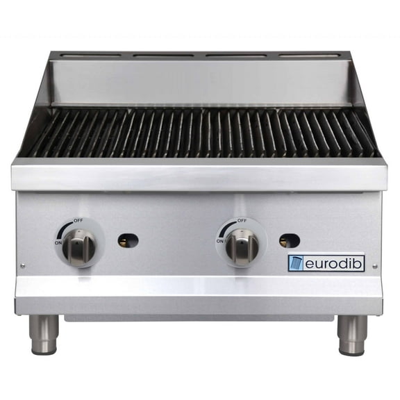 Eurodib 24'' Natural Gas Radiant Char Broiler T CBR24