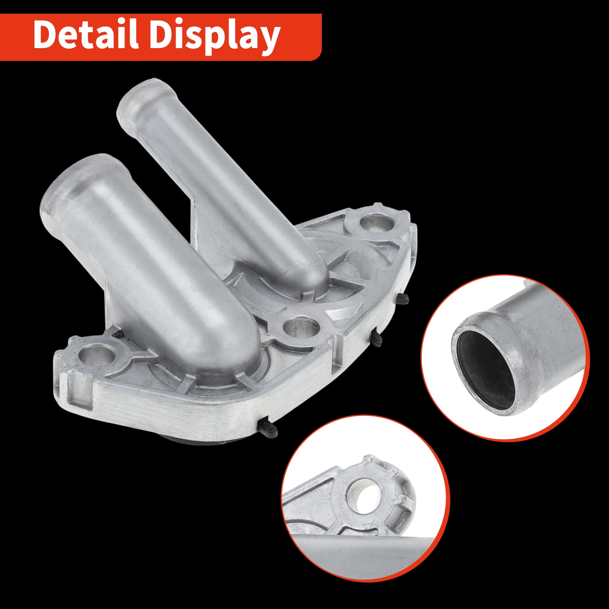 Unique Bargains No.11821AA660 Aluminum PCV Valve Hose Connector