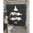 thumbnail image 5 of Halloween Trick or Treat Witch Hat Shower Curtain Set ，Waterproof Fabric Shower Curtains Shower Curtains for Bathroom,Bathroom Decor 36"x72", 5 of 6