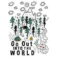 thumbnail image 2 of Men's Lost Gods Go Out Into The World Camp Pull Over Hoodie, 2 of 4