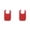 Red, variant on 2-8PC Adult Bibs Apron Bib for Men Women Seniors Stain Resistant Diet Cloth Unisex Bib for Eating Washable for Elderly